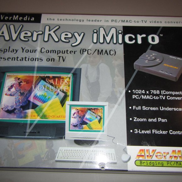 AverMedia AVerKey iMicro PC/Mac-to-TV Video Display Converter - Picture 5 of 12
